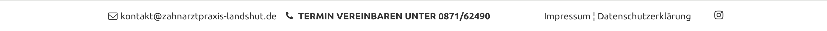 Die Navigation ganz oben